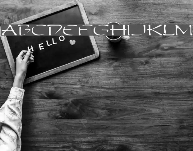 Perdition Extended Font examples