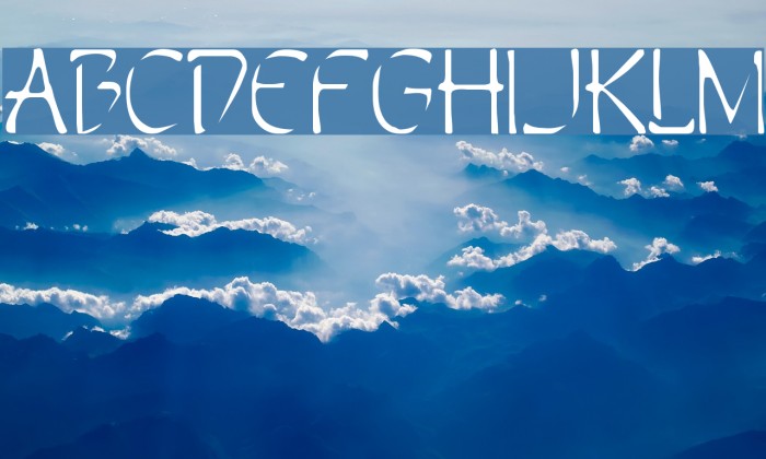 Perdition Font examples