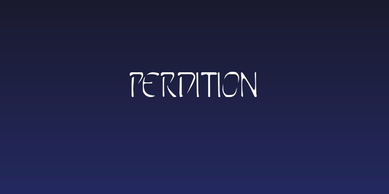 Perdition Social Header