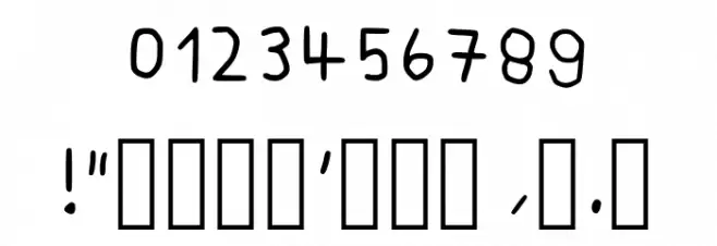 Perdraw Regular 字体 其它煤焦
