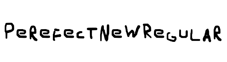 Perefect New Regular  免费字体下载