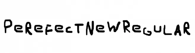 Perefect New Regular  免费字体下载