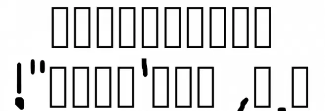 Perefect New Regular خط محارف أخرى