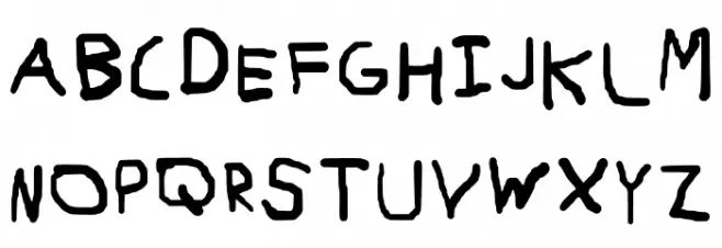 Perefect New Regular 字体 大写