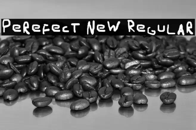 Perefect New Regular خط examples
