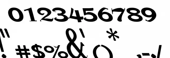 Peregrine Font OTHER CHARS