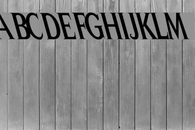 Peregrine Font examples