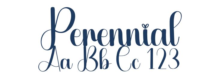 Perennial Font Preview