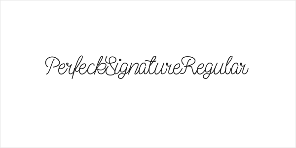 PerfeckSignatureRegular Logo