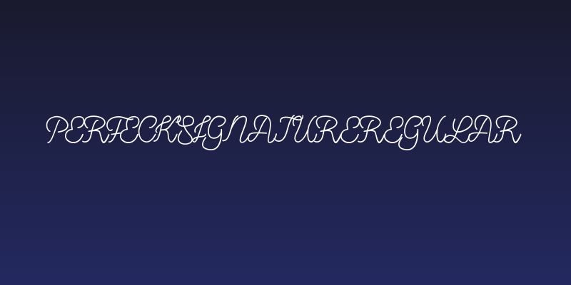 PerfeckSignatureRegular Social Header