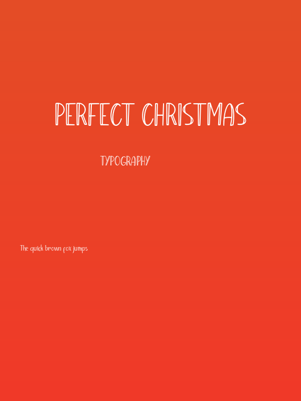 Perfect Christmas Poster