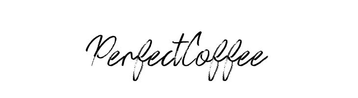 Perfect Coffee  Fuentes Gratis Descargar