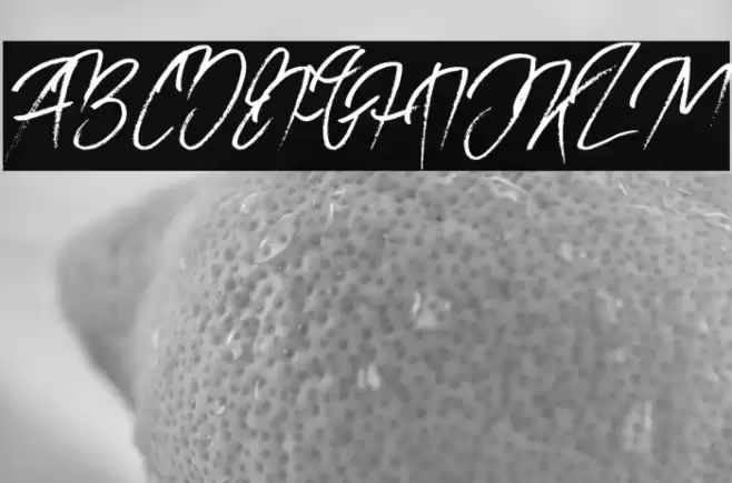 Perfect Coffee Font examples