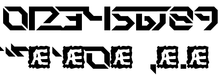 Perfect Dark [BRK] Schriftart Anderer Schreiben