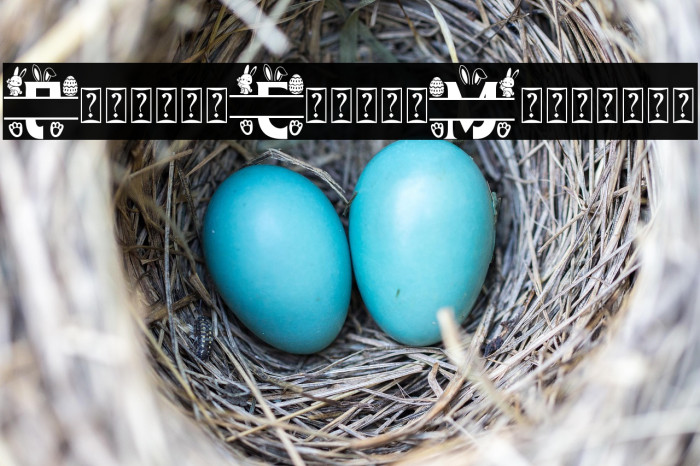 Perfect Easter Monogram Example 1