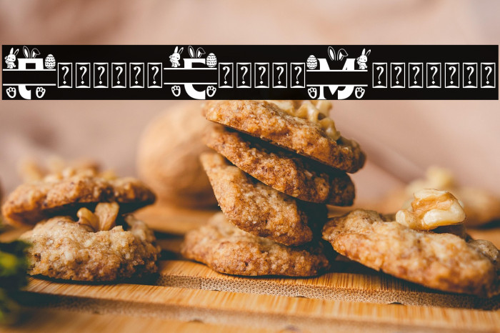 Perfect Easter Monogram Example 2