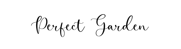 Perfect Garden  免费字体下载