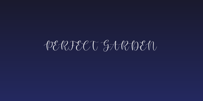 Perfect Garden Social Header