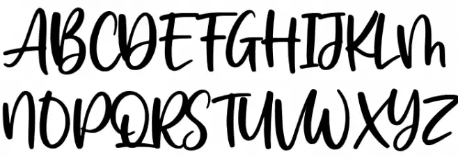 Perfect Island Schriftart Groß