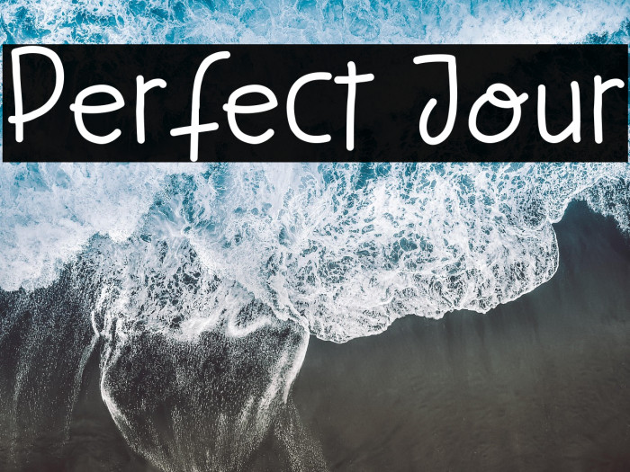 Perfect Jour Example 3