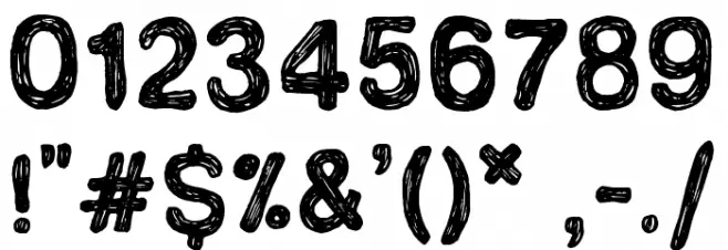 Perfect Mystery Font Alte caractere