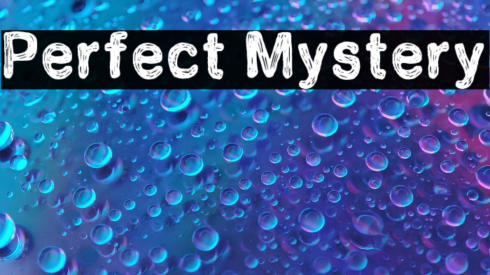 Perfect Mystery Example 2