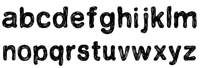 Perfect Mystery Font Litere mici
