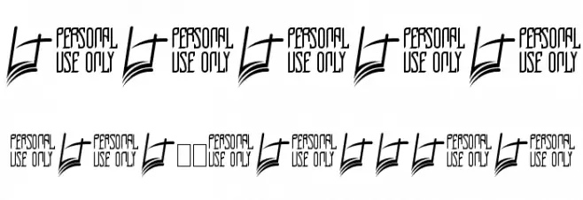 Perfect Night capital Font OTHER CHARS