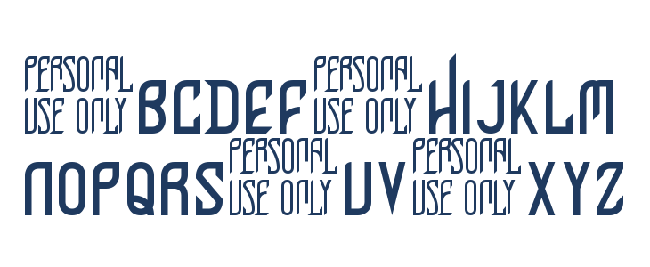 Perfect Night capital Lowercase