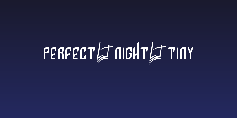 Perfect Night tiny Social Header