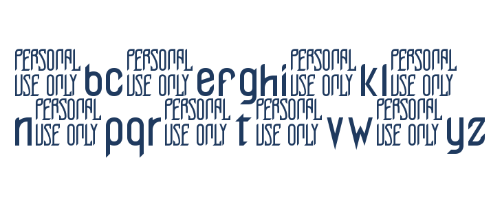 Perfect Night tiny Lowercase