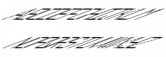 Perfect Pixel Italic TestDrive Fonte MAIÚSCULAS
