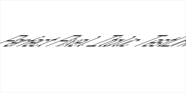 Perfect Pixel Italic TestDrive Logo