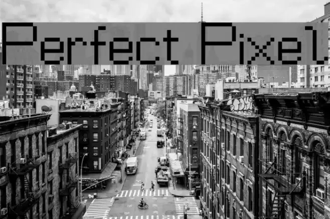 Perfect Pixel Font examples