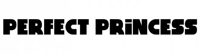 Perfect Princess  Frei Schriftart Herunterladen