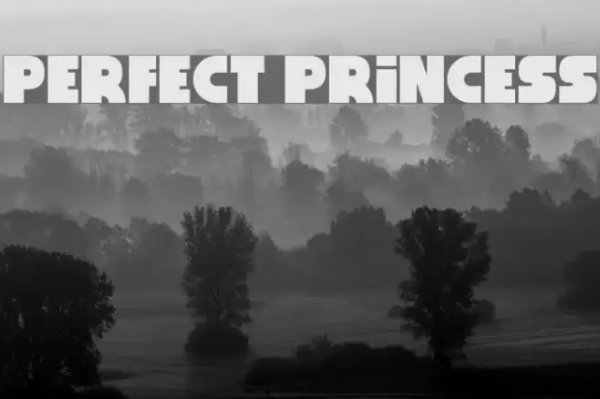 Perfect Princess Font examples
