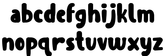 Perfect Smile Font LOWERCASE