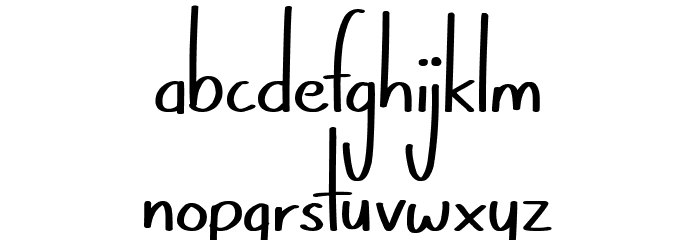 Perfect Style Font LOWERCASE