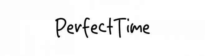 Perfect Time  Frei Schriftart Herunterladen