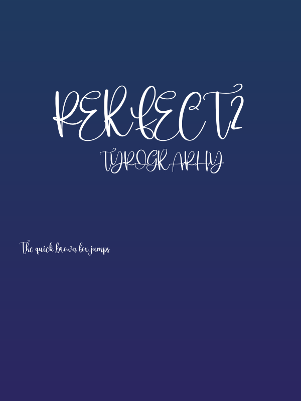 Perfect2 Poster