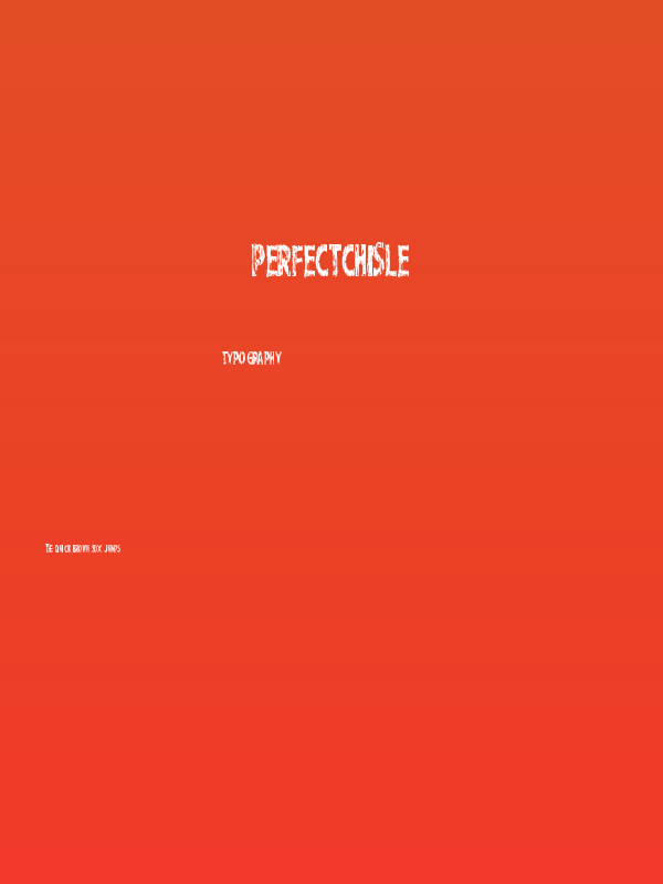 PerfectChisle Poster