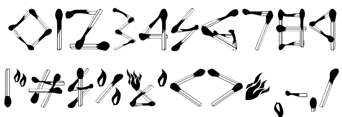 PerfectMatch Font OTHER CHARS