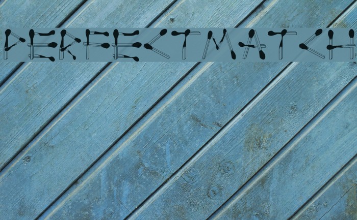 PerfectMatch Font examples