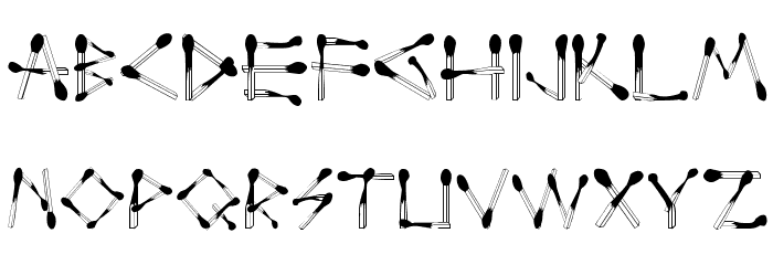PerfectMatch Font LOWERCASE