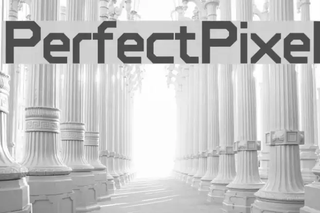 PerfectPixel Font examples