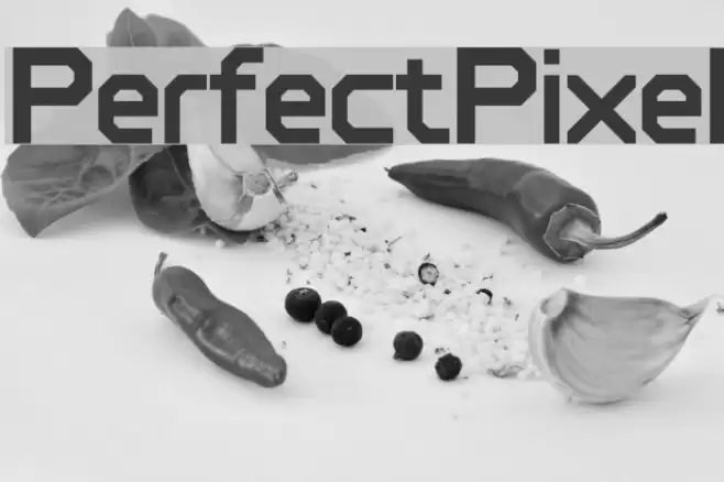 PerfectPixel Font examples