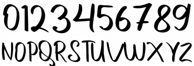 Perfectly Demo Font OTHER CHARS