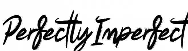 Perfectly Imperfect  Frei Schriftart Herunterladen