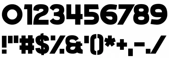 Perfectly Together Font OTHER CHARS