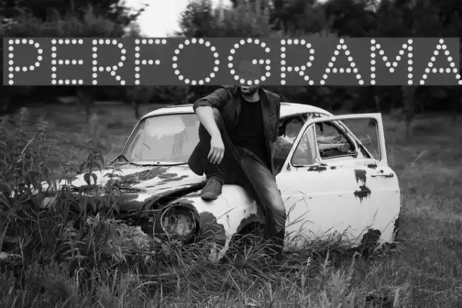 Perfograma Font examples